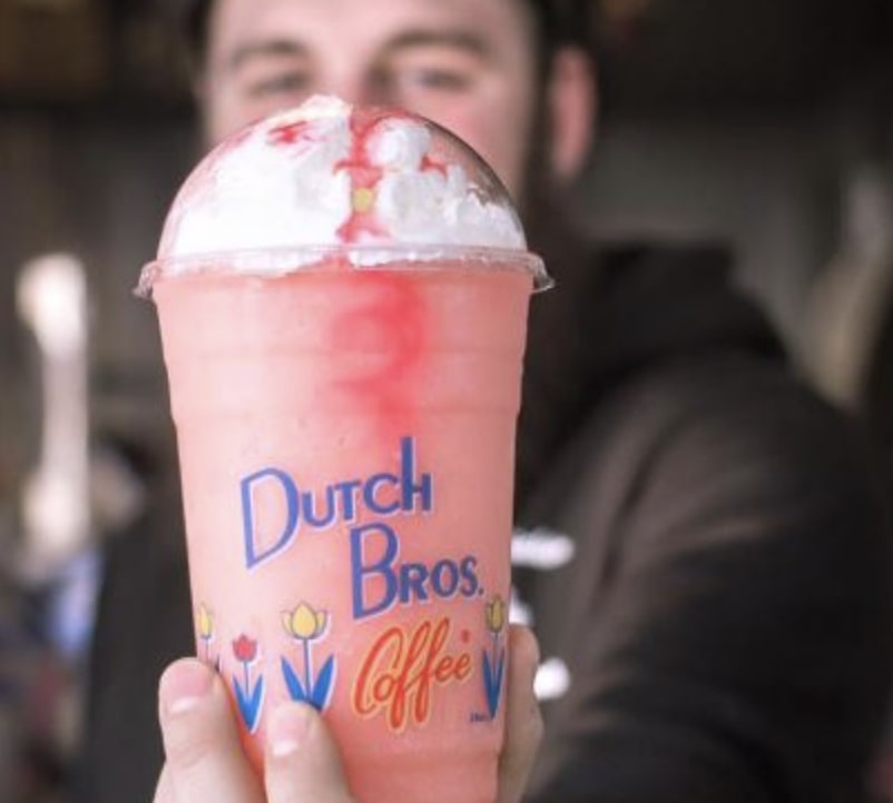 Dutch Bros Unicorn Blood Blended Rebel